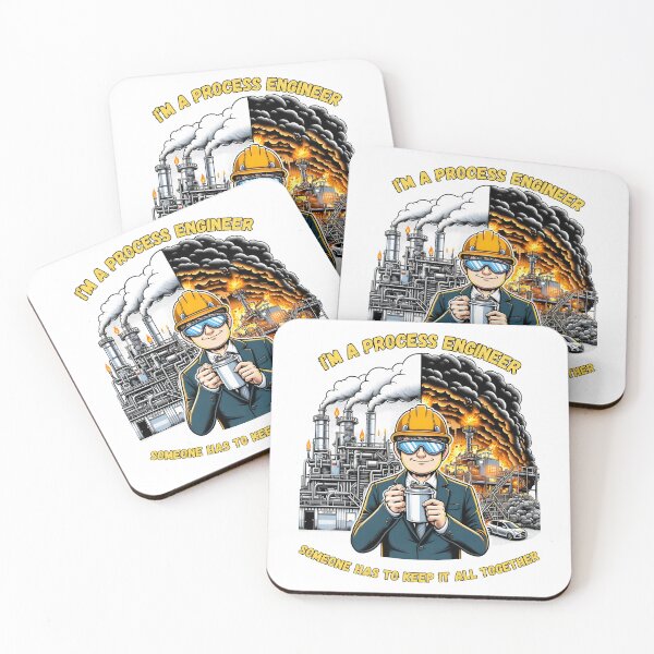 Item preview, Process Engineer: Keeping It All Together Funny Factory Contrast designed and sold by PapaMikeCrafts.