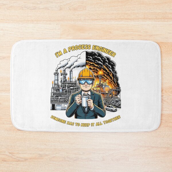 Item preview, Process Engineer: Keeping It All Together Funny Factory Contrast designed and sold by PapaMikeCrafts.