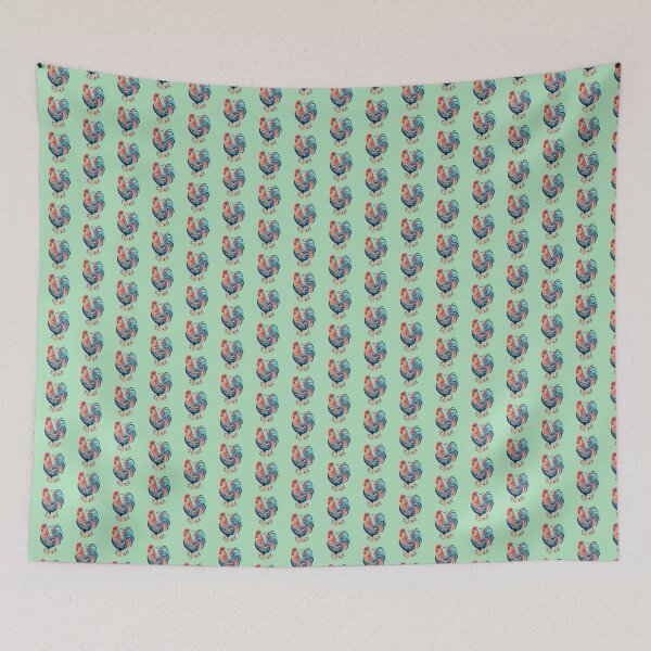 Item preview, Easter Egger Rooster Polish Folk Art designed and sold by Pati-Design.