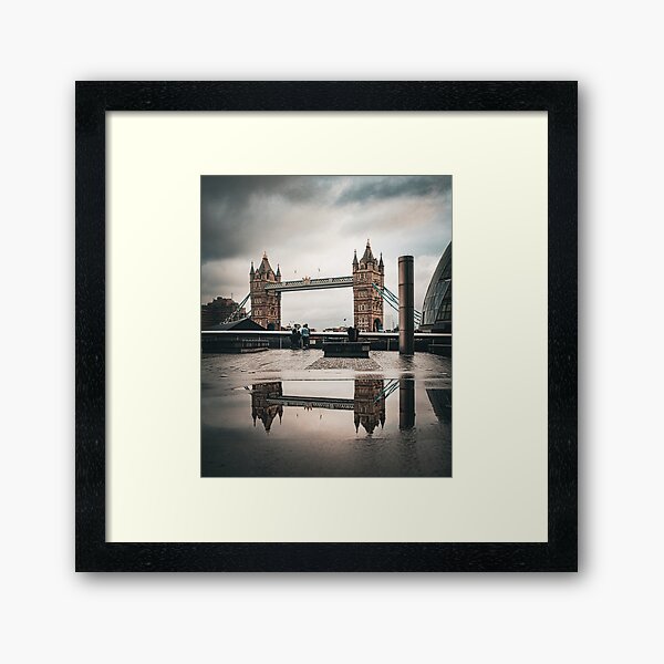 Item preview, Tower Bridge reflection print designed and sold by BobbyConwayLDN.