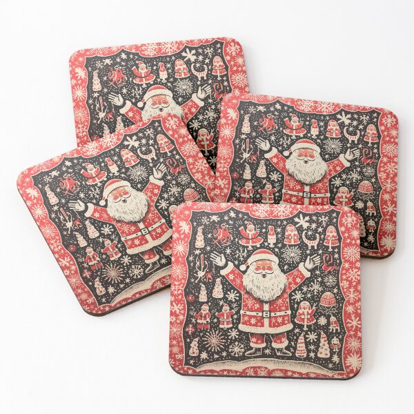 Item preview, Christmas Pattern Santa Claus designed and sold by DuoGraphic.