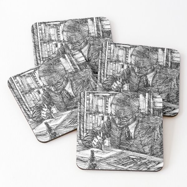 Item preview, HERMANN HESSE ink portrait .7 designed and sold by lautir.