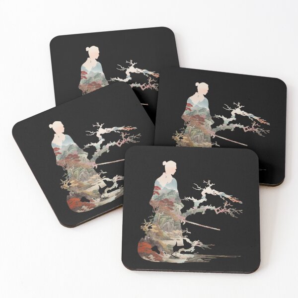 Item preview, Japan Samurai Double Exposure Middle Ages Japan designed and sold by AnnaMDesign.