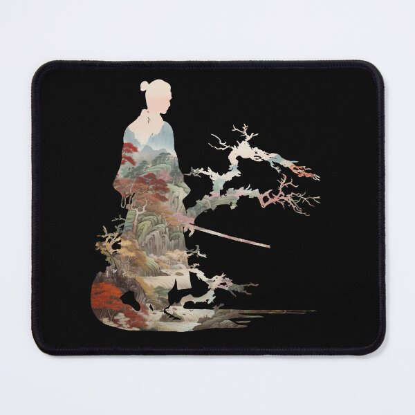Item preview, Japan Samurai Double Exposure Middle Ages Japan designed and sold by AnnaMDesign.