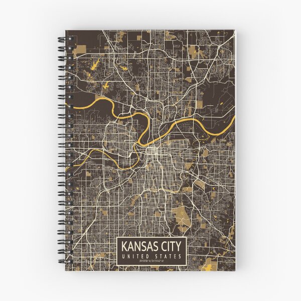 Item preview, Kansas City Map of Missouri, USA - Pastel designed and sold by deMAP.