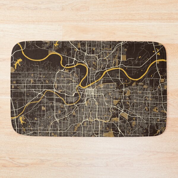 Item preview, Kansas City Map of Missouri, USA - Pastel designed and sold by deMAP.