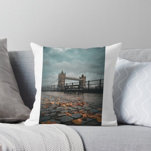 Item preview, Leafy Tower Bridge print designed and sold by BobbyConwayLDN.