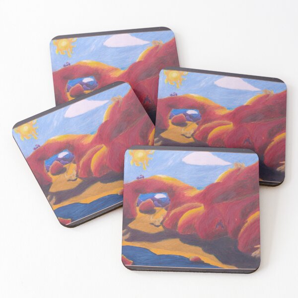Item preview, Red Deserts of the Sahtarva designed and sold by ZMLandscapes.