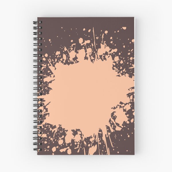 Item preview, Color of the Year 2024 Peach Fuzz Paint Splatter designed and sold by ittybittyowl.