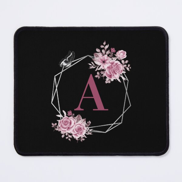 Item preview, Elegant A Letter Floral Monogram Design designed and sold by WomenLevelUp.