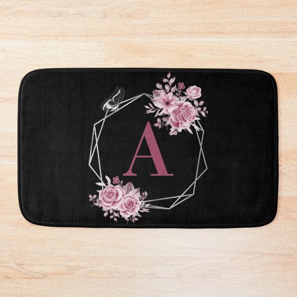 Item preview, Elegant A Letter Floral Monogram Design designed and sold by WomenLevelUp.