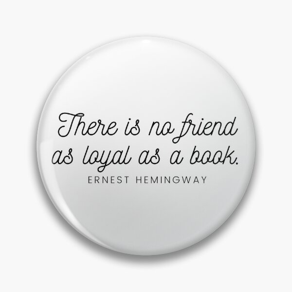 Item preview, Ernest Hemingway Quote Book Quote designed and sold by NimuehArt.
