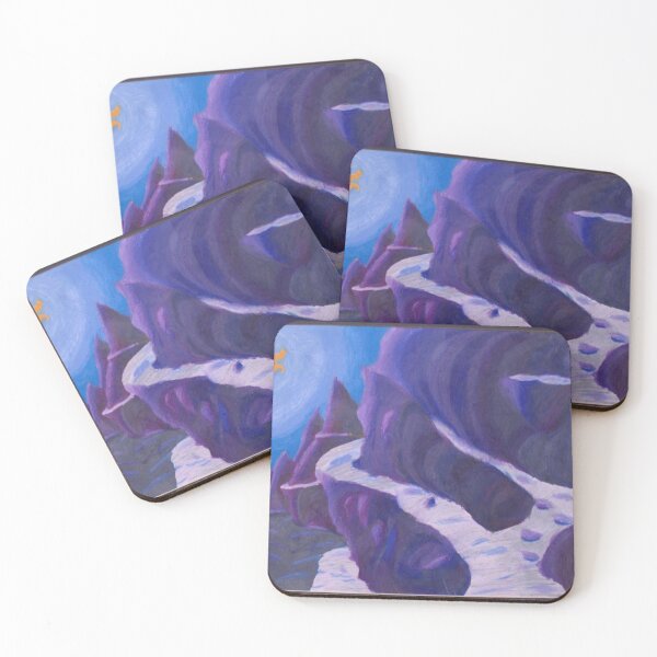Item preview, Purple Spina Giganta Mountains Range designed and sold by ZMLandscapes.