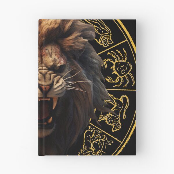 Item preview, Loe Zodiac Sign, A Fierce Angry Lion sign designed and sold by NatalieArtiste.