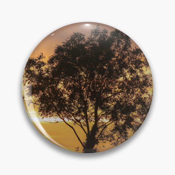 Item preview, Digital photograph of a tree Silhouette at sunset designed and sold by SimonJohnson1.