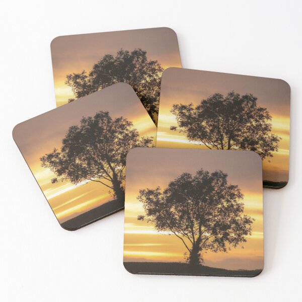 Item preview, Digital photograph of a tree Silhouette at sunset designed and sold by SimonJohnson1.