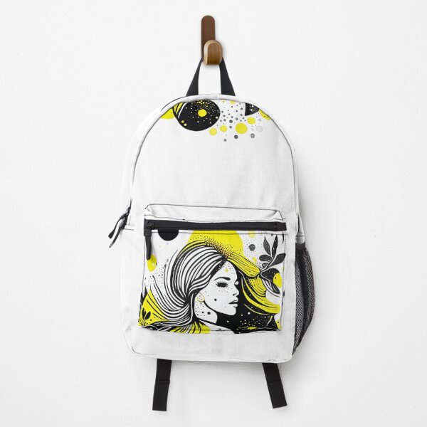 Item preview, Girl Abstract Yellow black designed and sold by Oleg777999.