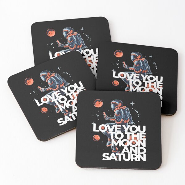 Item preview, Love You To The Moon And Saturn designed and sold by OnTheTrend.