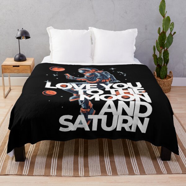 Item preview, Love You To The Moon And Saturn designed and sold by OnTheTrend.