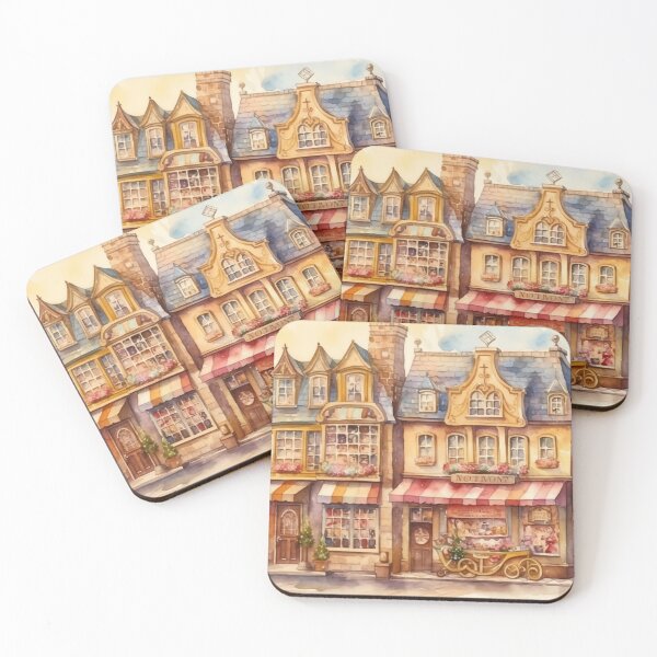 Item preview, Nostalgic European Christmas Toyshop designed and sold by StephanieLZ.