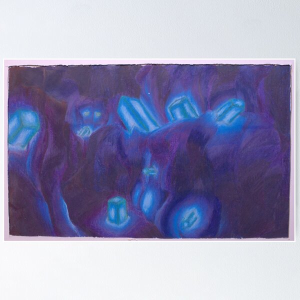 Item preview, Deep Mines of Infused Crystals designed and sold by ZMLandscapes.