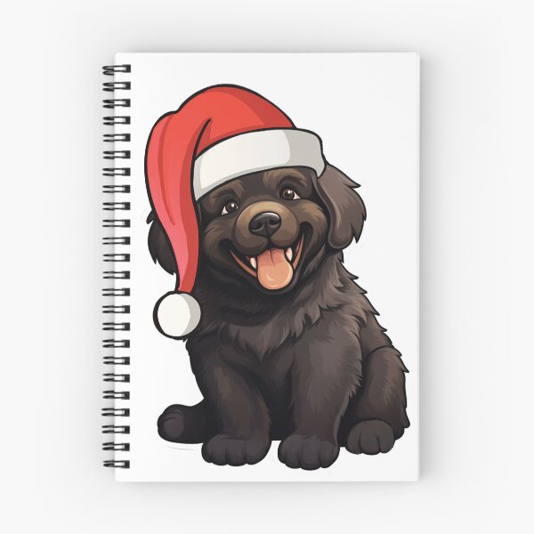 Item preview, Jolly Newfoundland Festivity - Cartoon Canine Cheer designed and sold by PureGlee.