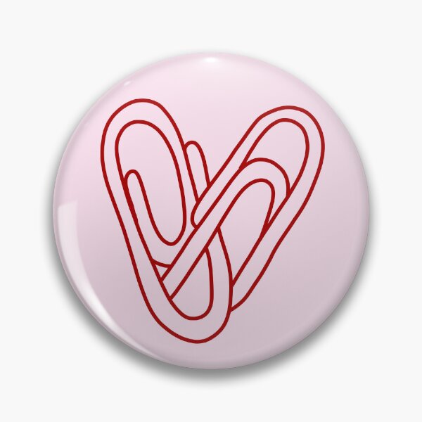 Item preview, paper clip heart designed and sold by katdraws415.