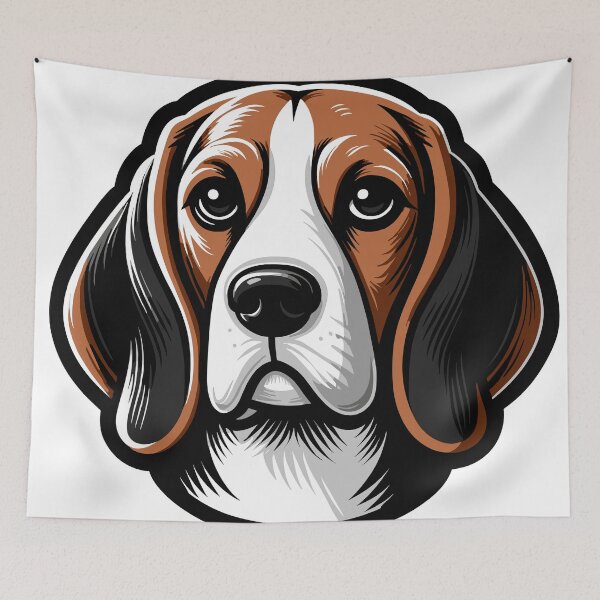 Item preview, Expressive Beagle Portrait designed and sold by RyanBelandres.
