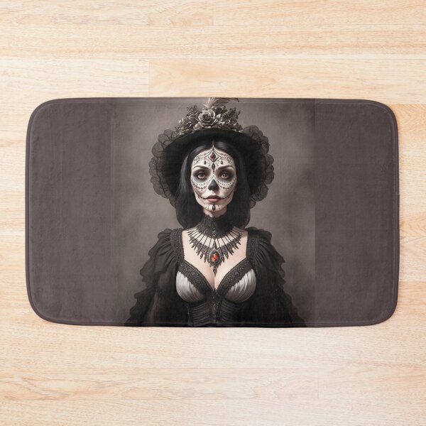 Item preview, Elegant gorgeous La Calavera Catrina, Lady of the afterlife, the Elegant Skull designed and sold by Fantasymachine.