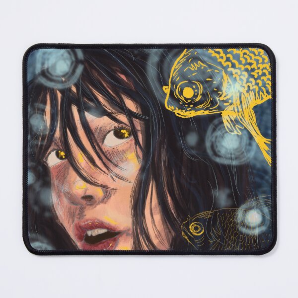 Item preview, Girl with Goldfish designed and sold by maybe-mara.