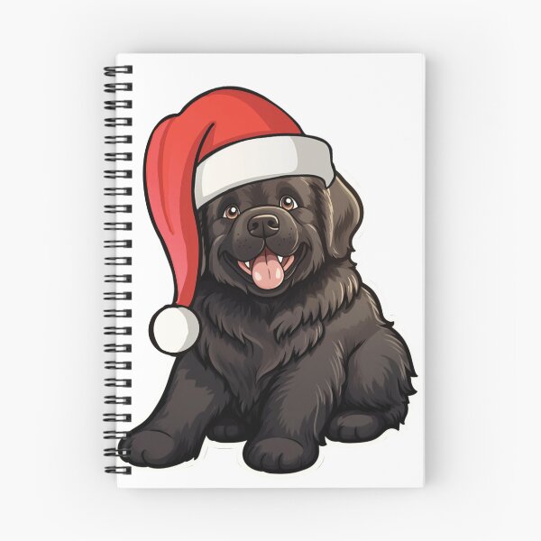 Item preview, Festive Newfoundland Euphoria - Cartoon Canine Joy designed and sold by PureGlee.
