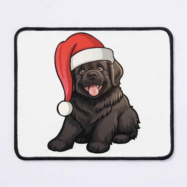 Item preview, Festive Newfoundland Euphoria - Cartoon Canine Joy designed and sold by PureGlee.