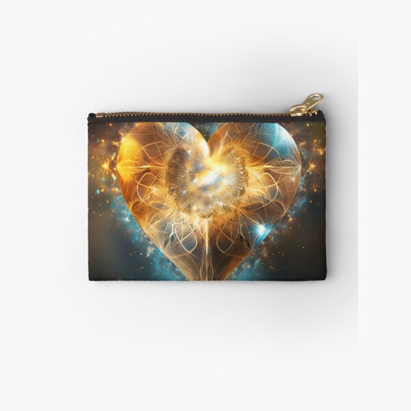 Item preview, Spiritual cosmic heart love symbol print designed and sold by dcrc.