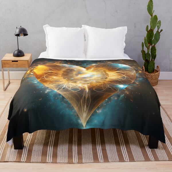 Item preview, Spiritual cosmic heart love symbol print designed and sold by dcrc.
