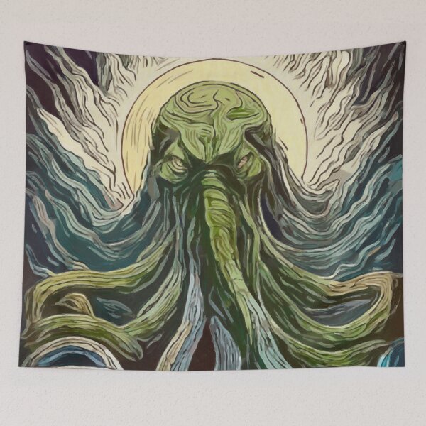Item preview, Cthulhu Rises From The Depths designed and sold by It's Just Me.