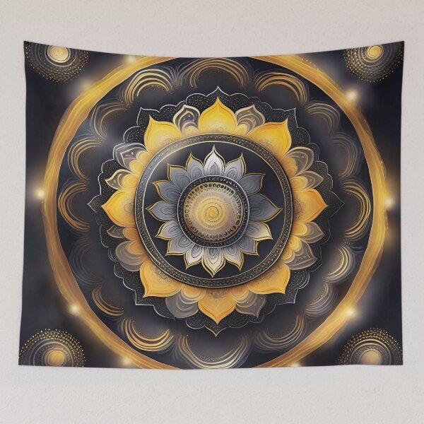 Item preview, Celestial Carnival Dance Mandala designed and sold by SpiritualManda.