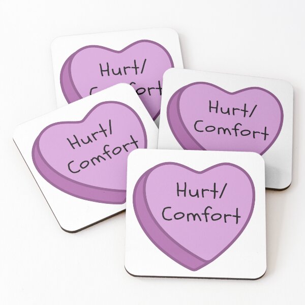 Item preview, Hurt/Comfort Purple Conversation Candy Heart Books designed and sold by NimuehArt.