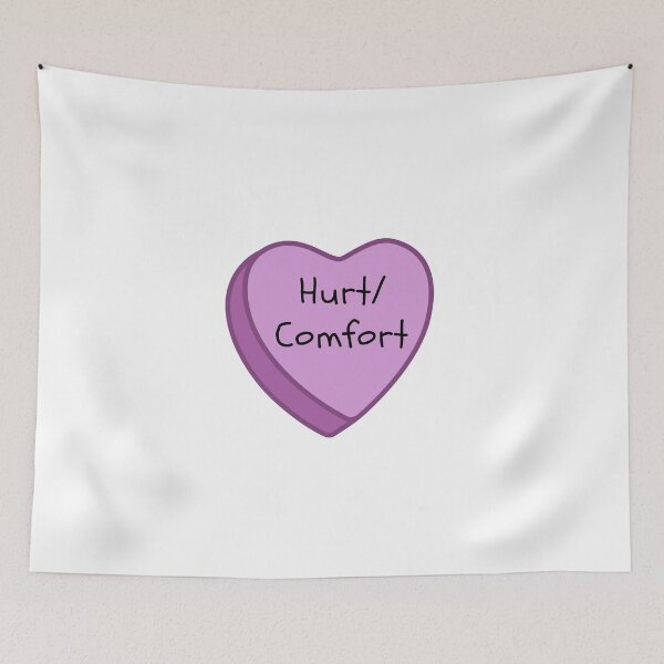 Item preview, Hurt/Comfort Purple Conversation Candy Heart Books designed and sold by NimuehArt.