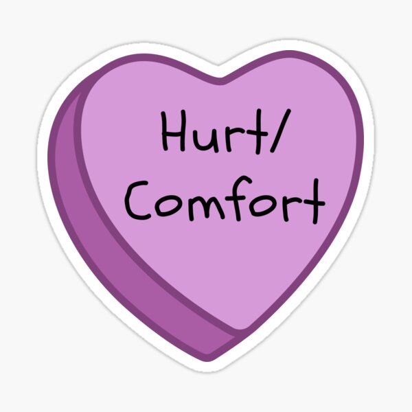 Item preview, Hurt/Comfort Purple Conversation Candy Heart Books designed and sold by NimuehArt.