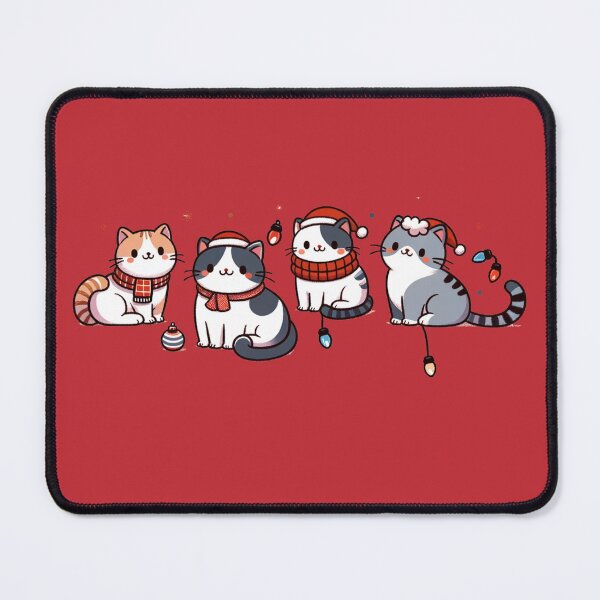 Item preview, Cute Christmas Cat, Cute Cat Farm Animals Holiday, Trendy Cat Holidays designed and sold by GlobalCornerHub.