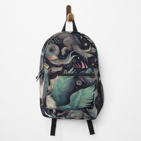Item preview, Mythical Creatures Pattern designed and sold by DoggoTankDesign.