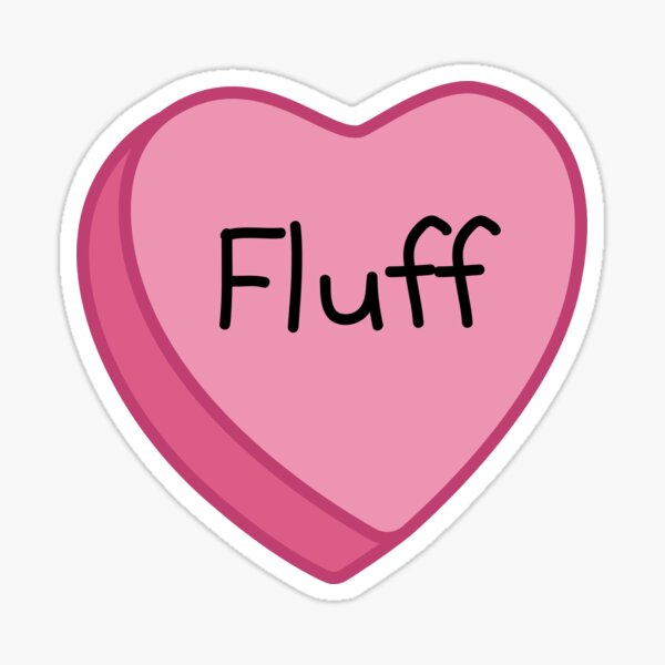 Item preview, Fluff Pink Conversation Candy Heart Books designed and sold by NimuehArt.