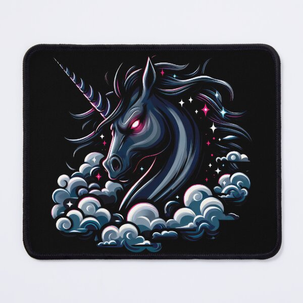 Item preview, A Dark Unicorn in the Clouds designed and sold by TeaTimeTales.