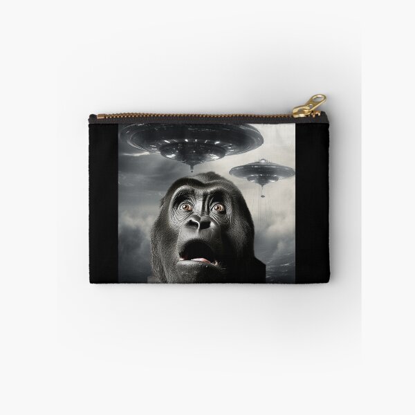 Item preview, Monkey Selfie with UFOs designed and sold by Master-Print.