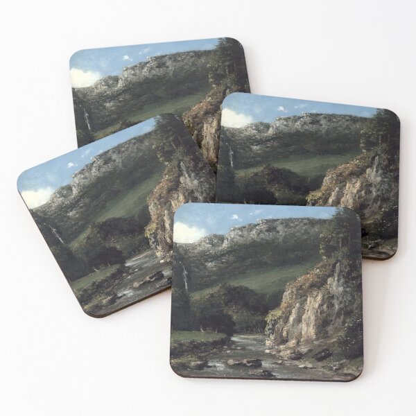 Item preview, gustave courbet artwork,  gustave courbet self portrait, gustave courbet paintings designed and sold by marti-oryo.