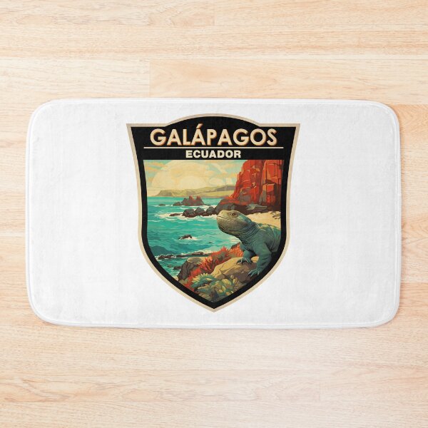 Item preview, Galapagos Islands Travel Art Badge designed and sold by KrisSidDesigns.
