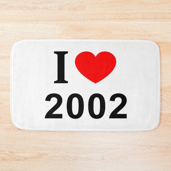 Item preview, I ❤️ 2002 I LOVE 2002 I HEART 2002 designed and sold by usernamenaijan.