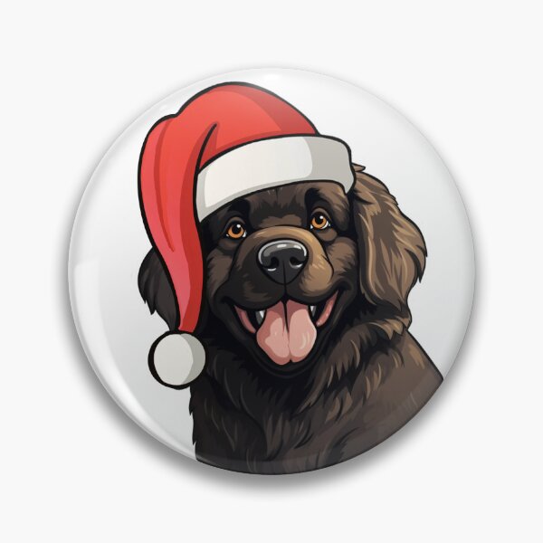 Item preview, Santa Paws Celebration - Cartoon Canine Festivity designed and sold by PureGlee.