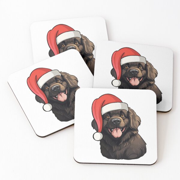 Item preview, Santa Paws Celebration - Cartoon Canine Festivity designed and sold by PureGlee.