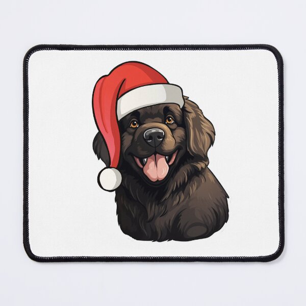Item preview, Santa Paws Celebration - Cartoon Canine Festivity designed and sold by PureGlee.